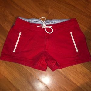 Tommy Hilfiger red shorts